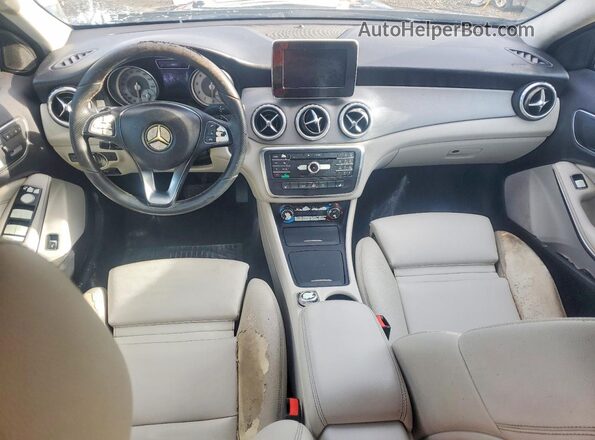 WDCTG4EB0GJ200661 2016 MERCEDES-BENZ GLA Gray Vista del cuadro de instrumentos