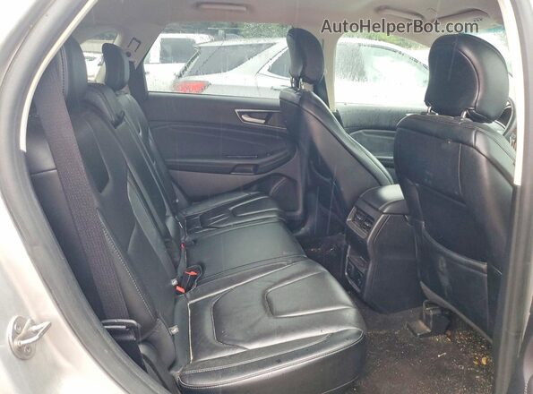 2FMPK4K94KBB53327 2019 FORD EDGE Silver Vista del compartimento del motor