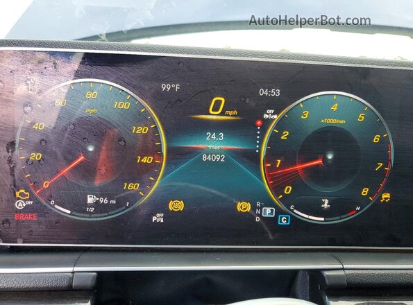 4JGFB4JB5MA516104 2021 MERCEDES-BENZ GLE Blue Widok tylnych siedzeń
