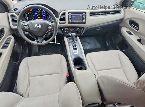 3CZRU5H39HG701774 2017 HONDA HR-V Blue Вид щитка приладів