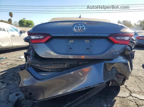 4T1R11AK7NU705061 2022 TOYOTA CAMRY Gray წინა სალონის ხედი