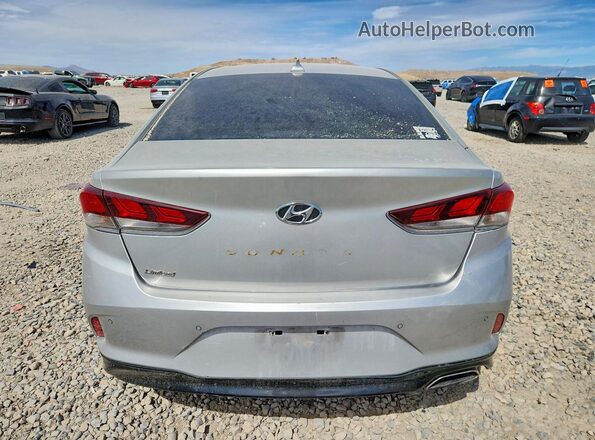 5NPE34AF6JH622839 2018 HYUNDAI SONATA Silver წინა სალონის ხედი