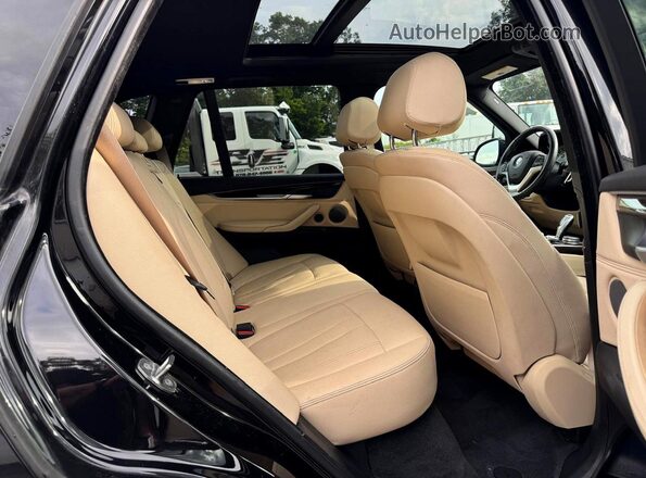 5UXKT0C31H0S81452 2017 BMW X5 Black Սարքավորումների վահանակի տեսք