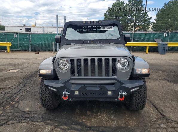 1C6HJTAG9ML535403 2021 JEEP GLADIATOR Gray Вид ззаду