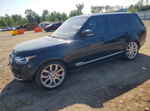 SALGS2PF7GA285582 2016 LAND ROVER RANGE ROVER Blue Trasero izquierdo