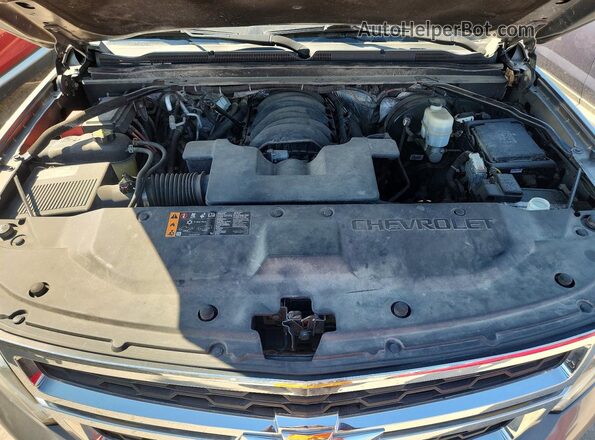 1GNSKDEC1JR221480 2018 CHEVROLET TAHOE Gray Вид наклейки з VIN-кодом