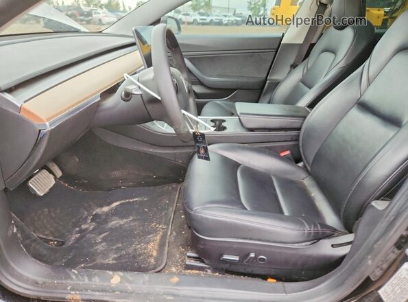 5YJ3E1EB7MF916616 2021 TESLA MODEL 3 Черный Вид панели приборов