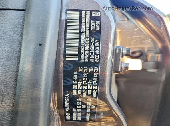 ZACCJBDB9HPF71848 2017 JEEP RENEGADE Gray Widok wnętrza 360 stopni