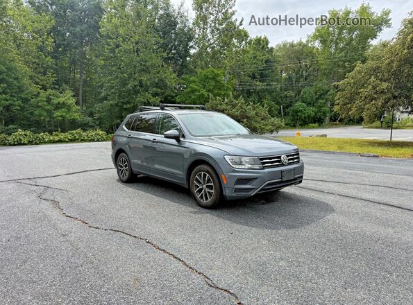 3VV2B7AX8KM016908 2019 VOLKSWAGEN TIGUAN Gray Rear left