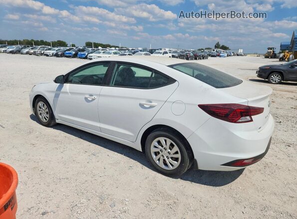 5NPD74LF8KH438632 2019 HYUNDAI ELANTRA White Rear right