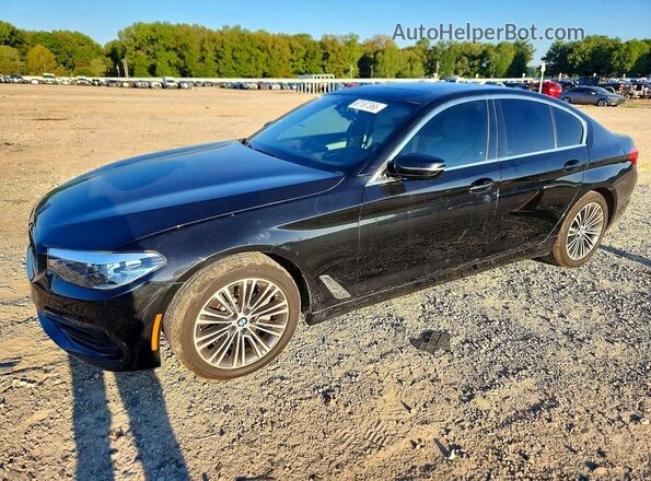 WBAJA7C57KWW26756 2019 BMW 5 SERIES Черный Задняя левая четверть
