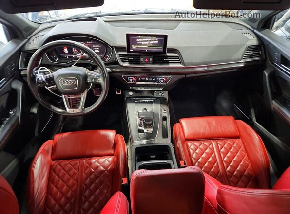 WA1C4AFY5J2210260 2018 AUDI SQ5 Синий Вид щитка приборов