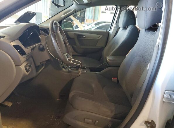1GNKVGKD8HJ134223 2017 CHEVROLET TRAVERSE White წინა პანელის ხედი