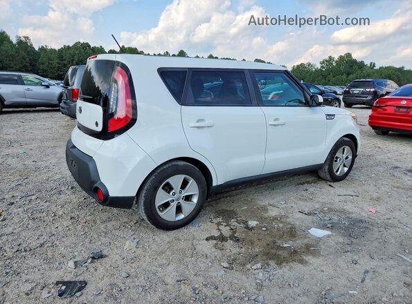 KNDJN2A25G7288326 2016 KIA SOUL Белый Передняя правая четверть