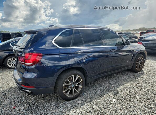 5UXKT0C31H0V97272 2017 BMW X5 Blue Front right