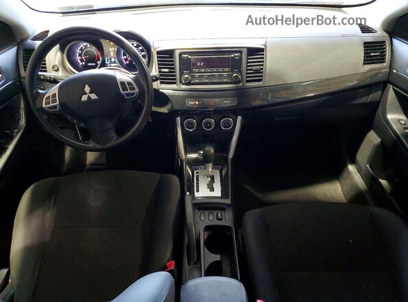 JA32V2FW4GU011134 2016 MITSUBISHI LANCER Blue Widok zestawu wskaźników