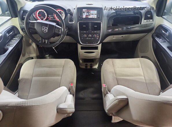 2C4RDGBG6HR776522 2017 DODGE GRAND White Սարքավորումների վահանակի տեսք