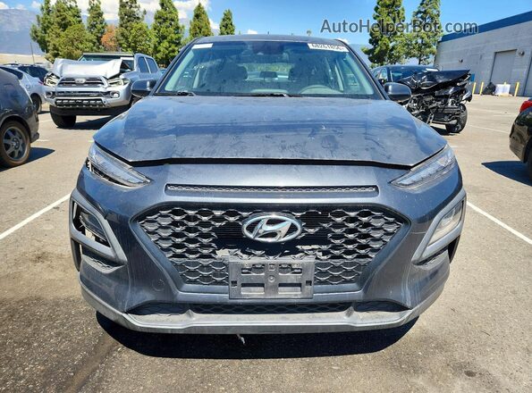 KM8K12AA6LU566830 2020 HYUNDAI KONA Gray Հետևի տեսք