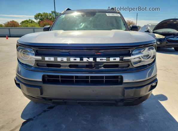 3FMCR9C65MRA72272 2021 FORD BRONCO Gray Widok z tyłu