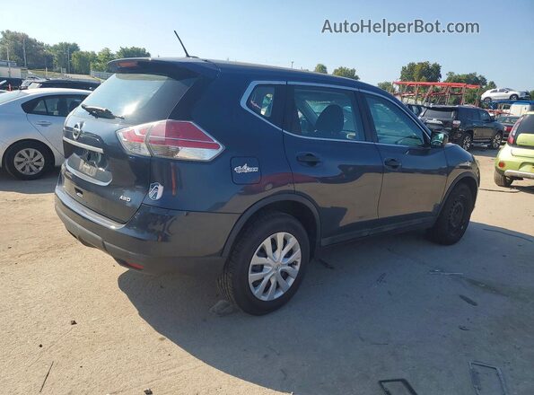 5N1AT2MV7GC763909 2016 NISSAN ROGUE Blue წინა მარჯვენა