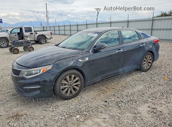 5XXGT4L31GG004649 2016 KIA OPTIMA Black Հետևի ձախ