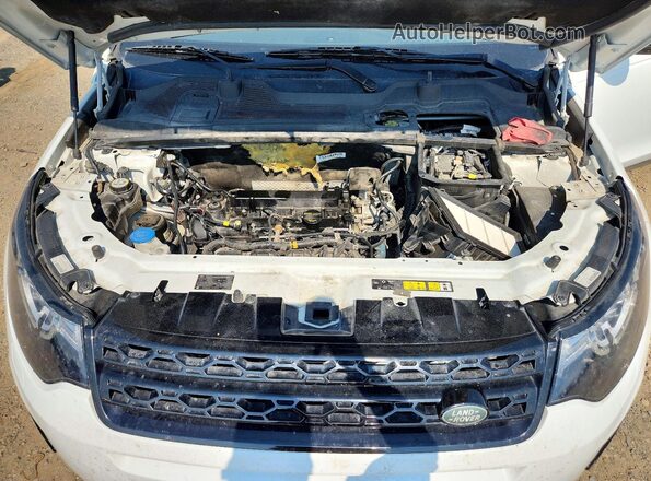 SALCR2BGXGH554420 2016 LAND ROVER DISCOVERY White Engine compartment view