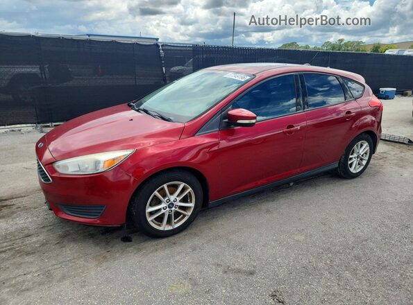 1FADP3K24GL209673 2016 FORD FOCUS Red უკანა მარცხენა