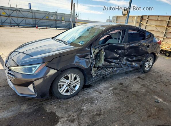 5NPD84LF0LH585011 2020 HYUNDAI ELANTRA Gray Հետևի ձախ