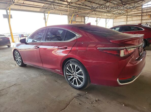 JTHB21B19K2002981 2019 LEXUS ES Maroon Задня права чверть
