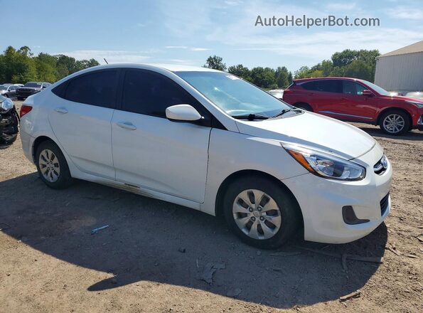 KMHCT4AE2HU344810 2017 HYUNDAI ACCENT White Widok z przodu