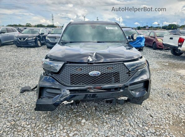 1FM5K8AB5LGA20069 2020 FORD EXPLORER Black Vista trasera