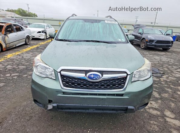 JF2SJADC2GH407007 2016 SUBARU FORESTER Green Rear view