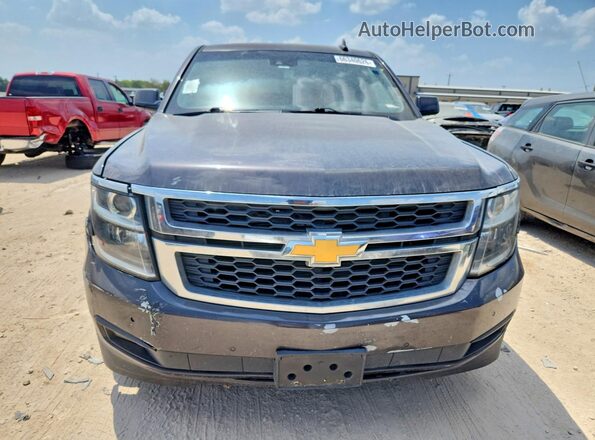 1GNSCBKC1JR135110 2018 CHEVROLET TAHOE Gray Vista trasera