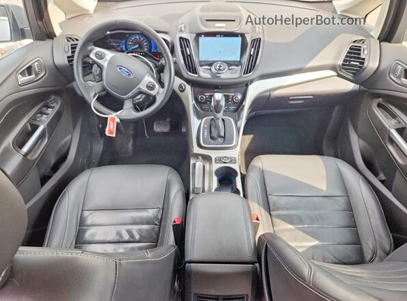 1FADP5CU7GL114861 2016 FORD C-MAX Серебряный Вид щитка приборов