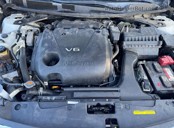1N4AA6AP8HC365784 2017 NISSAN MAXIMA Белый Вид панели приборов