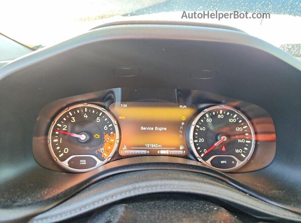 ZACCJBDB9HPF71848 2017 JEEP RENEGADE Gray Widok tylnych siedzeń