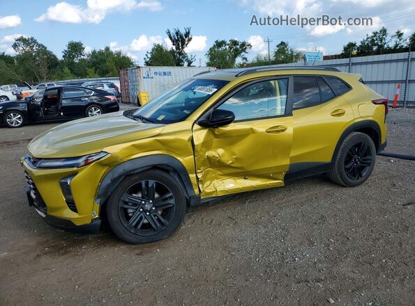 KL77LKE26RC004476 2024 CHEVROLET TRAX Желтый Задняя левая четверть