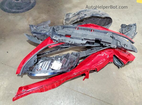 2HGFE2F54SH579424 2025 HONDA CIVIC Red Widok naklejki z numerem VIN