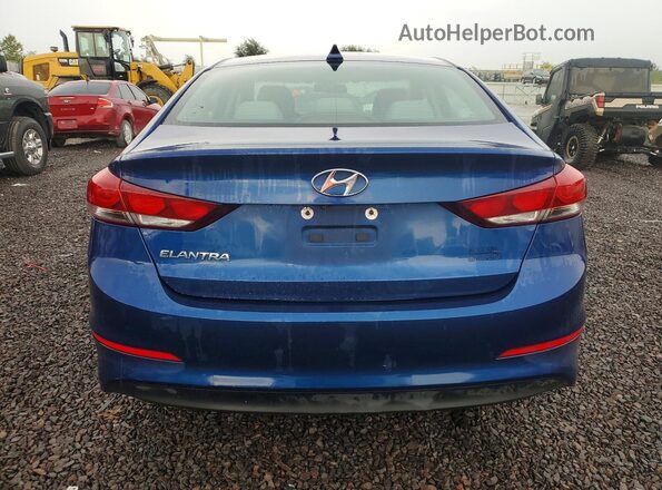 5NPD84LF3HH063559 2017 HYUNDAI ELANTRA Blue Vista interior delantera