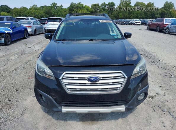 4S4BSENC4G3205764 2016 SUBARU OUTBACK Black უკანა ხედი
