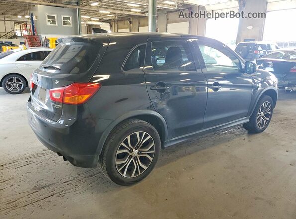 JA4AP3AU3HZ047656 2017 MITSUBISHI OUTLANDER Black Передня права чверть