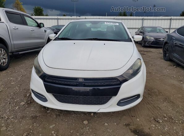 1C3CDFAA5GD577514 2016 DODGE DART White Vista trasera