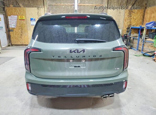 5XYP3DGC5SG662490 2025 KIA TELLURIDE Green წინა სალონის ხედი