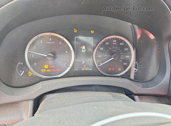 JTHDA1D28P5127543 2023 LEXUS IS Silver Widok tylnych siedzeń