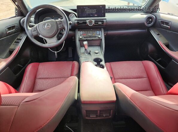 JTHDA1D28P5127543 2023 LEXUS IS Silver Widok zestawu wskaźników