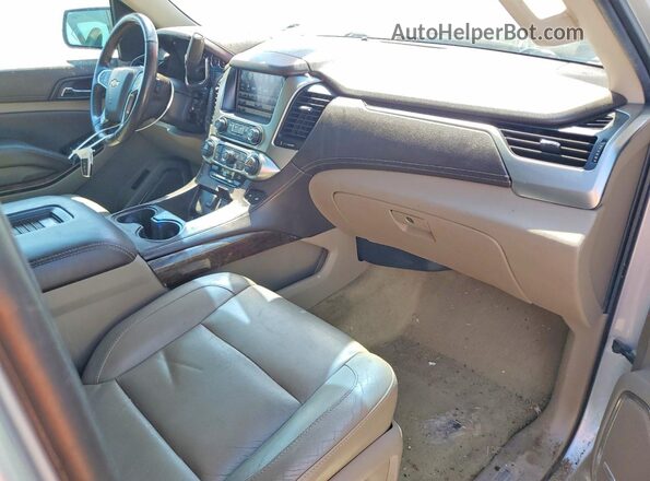 1GNSKHKC6GR185578 2016 CHEVROLET SUBURBAN Silver ხელსაწყოთა პანელის ხედი