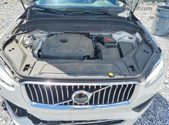 YV4102CK2M1702413 2021 VOLVO XC90 White VIN կոդի պիտակի տեսք