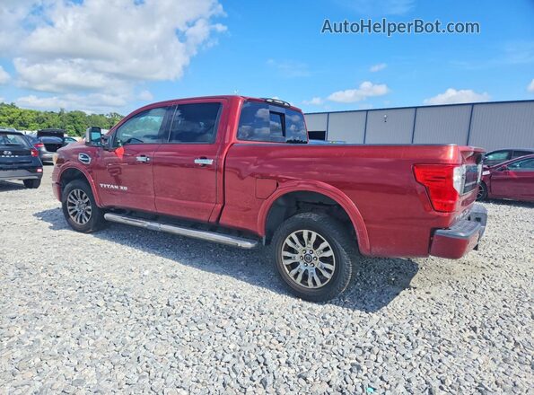 1N6BA1F24GN502525 2016 NISSAN TITAN Red Задня права чверть