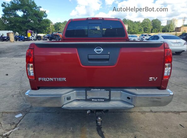 1N6BD0CT7GN786022 2016 NISSAN FRONTIER Burgundy Front interior view