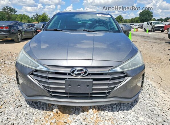 5NPD84LF2LH512058 2020 HYUNDAI ELANTRA Серый Вид сзади